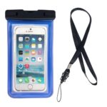 Waterproof Θήκη inos για Smartphones έως 6.7" Διάφανο-Μπλε