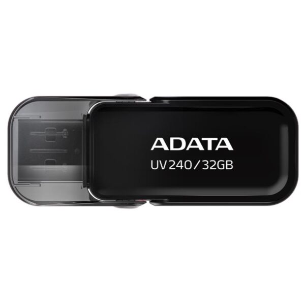 USB 2.0 Flash Disk Adata UV240 USB A 32GB Μαύρο