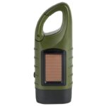 Επαναφορτιζόμενος Ηλιακός Φακός LED GSC 1W 50mAh 20lm με Δυναμό Πράσινο