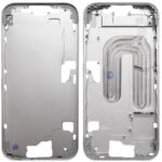 Μεσαίο Πλαίσιο Apple iPhone 16 5G με Πλήκτρο Κάμερας Λευκό (OEM)