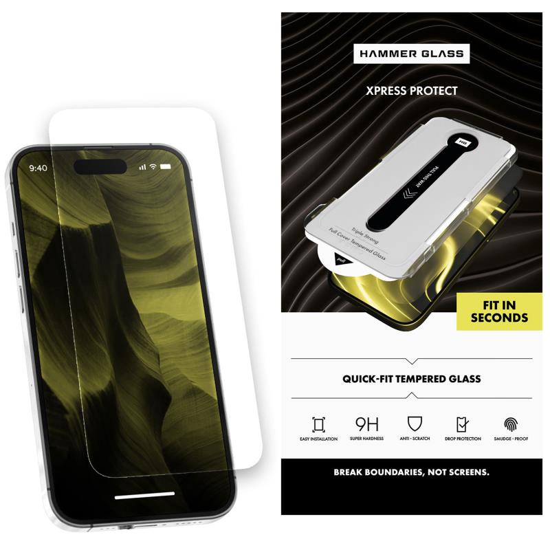 Tempered Glass Hammer Glass Samsung Galaxy S26 Plus 5G Xpress Protect with Application Tool (1 τεμ.)