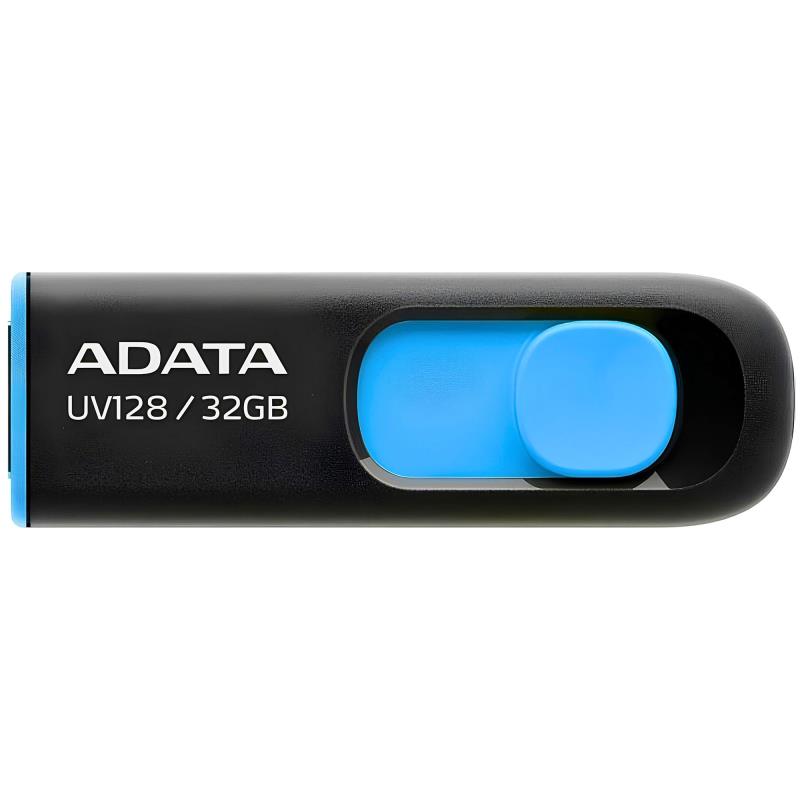 dba0dadfdae640ef92def458cd63e2bd_original.jpg USB 3.2 Flash Disk Adata UV128 USB A 32GB Μαύρο