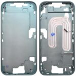 Μεσαίο Πλαίσιο Apple iPhone 16 5G με Πλήκτρο Κάμερας Τιρκουάζ (OEM)