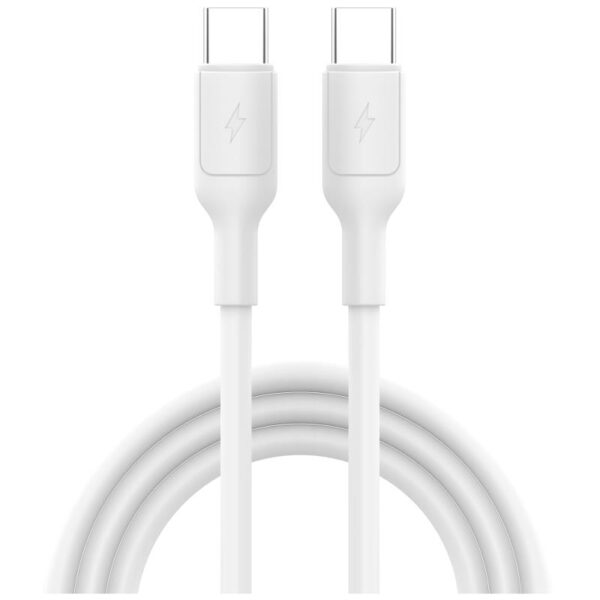Καλώδιο Σύνδεσης USB 2.0 inos UltraCon USB C σε USB C 100W 1m Λευκό