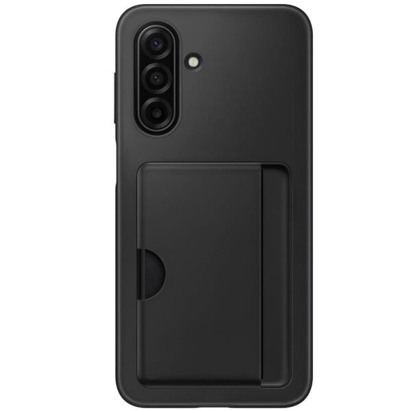 Θήκη Σιλικόνης Samsung EF-OA176TBE A176 Galaxy A17 5G με Card Slot Μαύρο