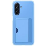 Θήκη Σιλικόνης Samsung EF-OA176TLE A176 Galaxy A17 5G με Card Slot Μπλε