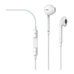 Hands Free Stereo Devia EM022 Earpods 3.5mm με Χειριστήριο & Μικρόφωνο Λευκό