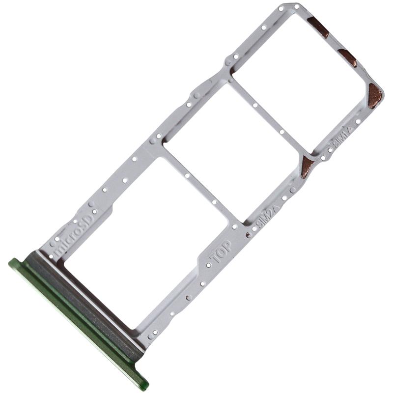 Βάση Κάρτας Sim & SD Samsung A057G Galaxy A05s Ανοιχτό Πράσινο (Original)