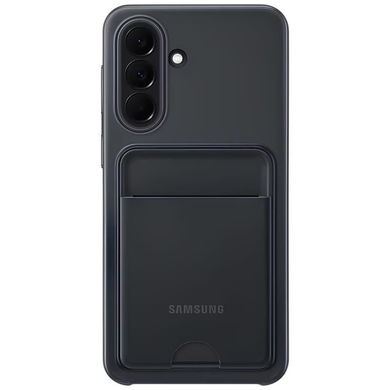 Θήκη Σιλικόνης Samsung EF-OA376TBE A376 Galaxy A37 5G με Card Slot Μαύρο