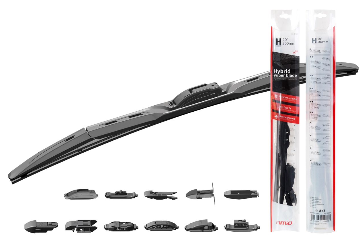 02204.jpg AMIO υαλοκαθαριστήρας Hybrid 02204, 17" (425mm), 11 αντάπτορες