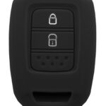 Θήκη κλειδιού για αυτοκίνητα Honda 1014-04, εύκαμπτη, μαύρη