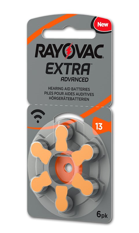 13MF-2.jpg RAYOVAC μπαταρίες ακουστικών βαρηκοΐας 13MF, mercury free, 1.4V, 6τμχ