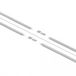 DELOCK μεταλλικός σφιγκτήρας καλωδίων 18770, 500x4.6mm, 10τμχ