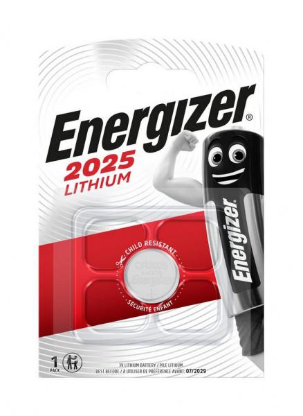 ENERGIZER μπαταρία λιθίου CR2025, 3V, 1τμχ