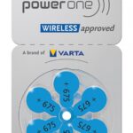 POWER ONE μπαταρίες ακουστικών βαρηκοΐας P675, mercury free, 1.45V, 6τμχ