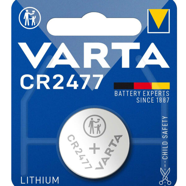 VARTA μπαταρία λιθίου, CR2477, 3V, 1τμχ