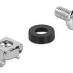 DELOCK σετ βίδες με παξιμάδια 42420 για rack, M6/16mm, 20τμχ