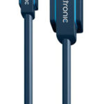 CLICKTRONIC καλώδιο DisplayPort σε USB Type-C 44931, 4K/60Hz, 1m, μπλε
