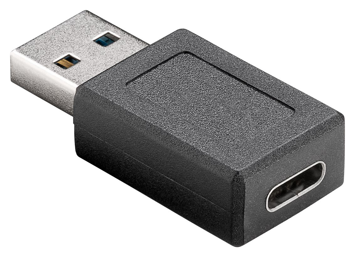 45400.jpg GOOBAY αντάπτορας USB σε USB-C θηλυκό 45400, 5Gbps, μαύρος