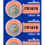 MURATA μπαταρίες λιθίου CR1616, 3V, 5τμχ