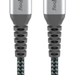 GOOBAY καλώδιο USB-C 49303, 60W, 480Mbps, 2m, μαύρο