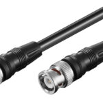 GOOBAY καλώδιο BNC 50074, RG59, 75 ohm, 5m, μαύρο