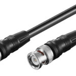 GOOBAY καλώδιο BNC 50089, RG58, 50 ohm, 3m, μαύρο