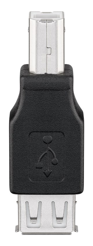 50291.jpg GOOBAY αντάπτορας USB σε USB Type B 50291, θηλυκό σε αρσενικό, μαύρος