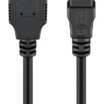 GOOBAY καλώδιο USB 2.0 σε USB mini 50769, copper, 5m, μαύρο