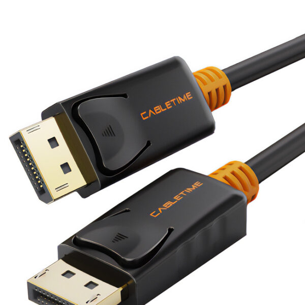 CABLETIME καλώδιο DisplayPort CT-01G, 4K/60Hz, 1m, μαύρο
