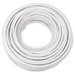 MABIKAL καλώδιο κεραίας 75Ohm, 1mm, 100m, λευκό