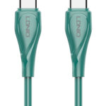 LDNIO καλώδιο USB-C σε USB-C LC611C, 65W PD, 1m, πράσινο