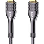 LDNIO καλώδιο USB-C σε USB-C LC651C, 65W, 1m, γκρι