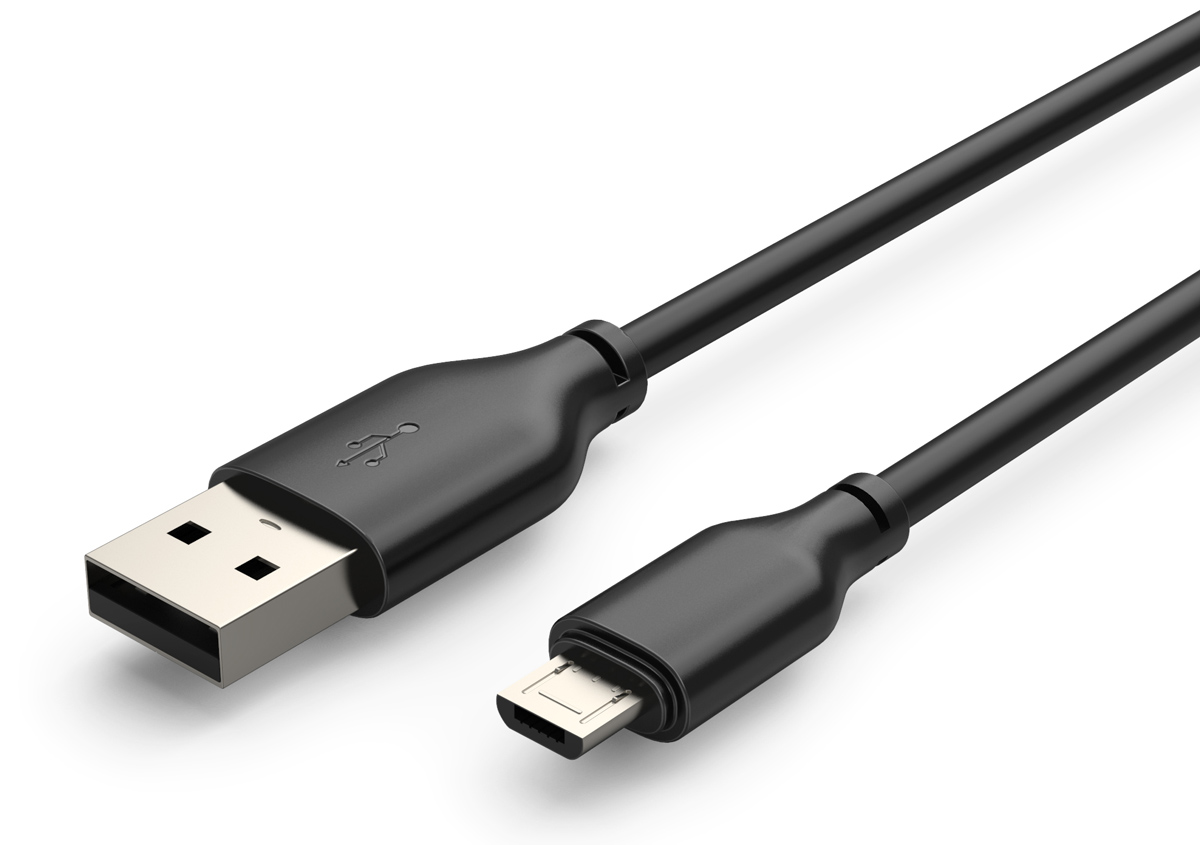 5210131149133.jpg CABLETIME καλώδιο micro USB σε USB CT-C165-05G, 2.4A, 480Mbps, 0.25m, μαύρο