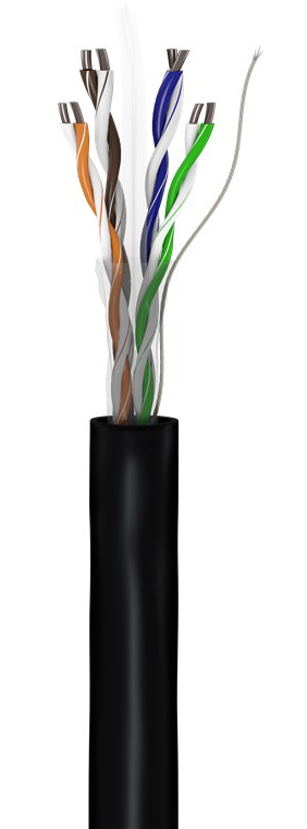 57293-2.jpg GOOBAY καλώδιο δικτύου 57293, CAT 6 U/UTP, CCA, έως 50m, 100m, μαύρο
