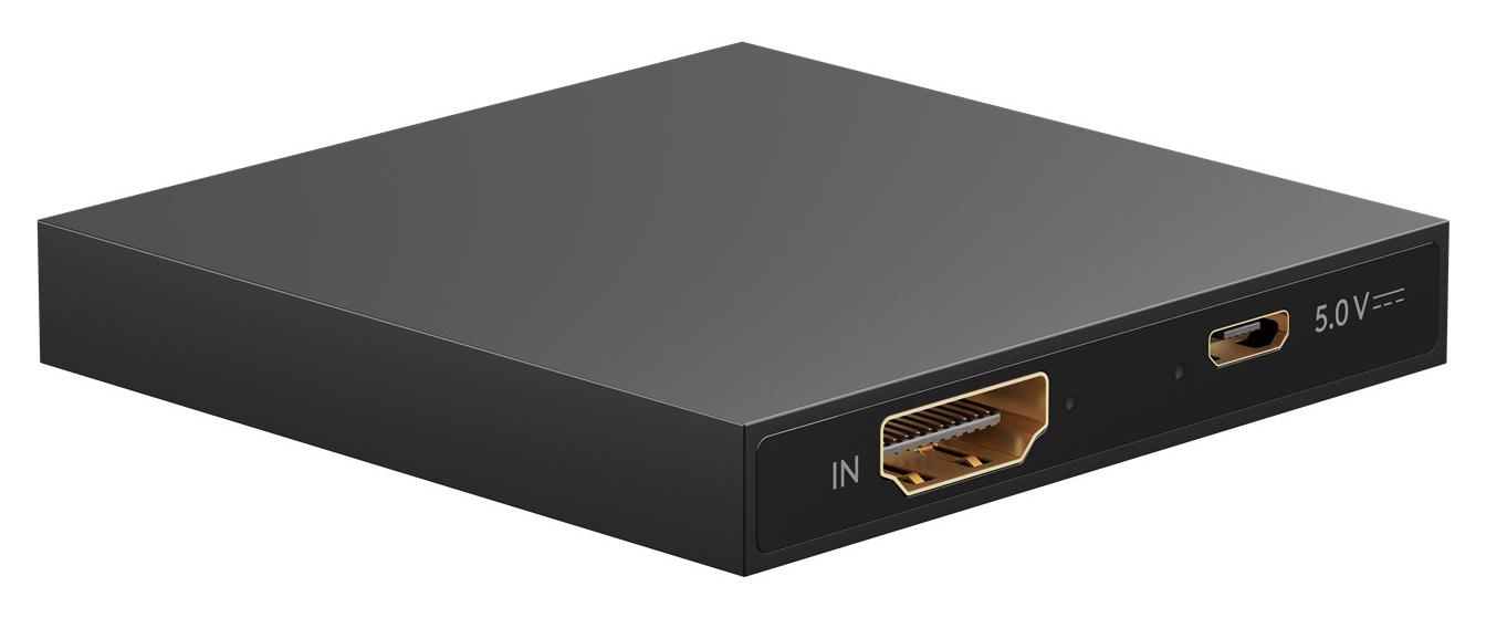58480.jpg GOOBAY HDMI splitter 58480, 2 σε 1, 4K/30Hz, μαύρο