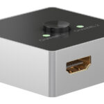 GOOBAY HDMI switch 58486, 2-in σε 1-out, 4K/60Hz, μαύρο