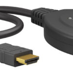 GOOBAY HDMI switch 58487, 3-in σε 1-out, 4K/30Hz, μαύρο