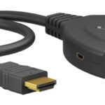 GOOBAY HDMI switch 58488, 3-in σε 1-out, 4K/60Hz, μαύρο
