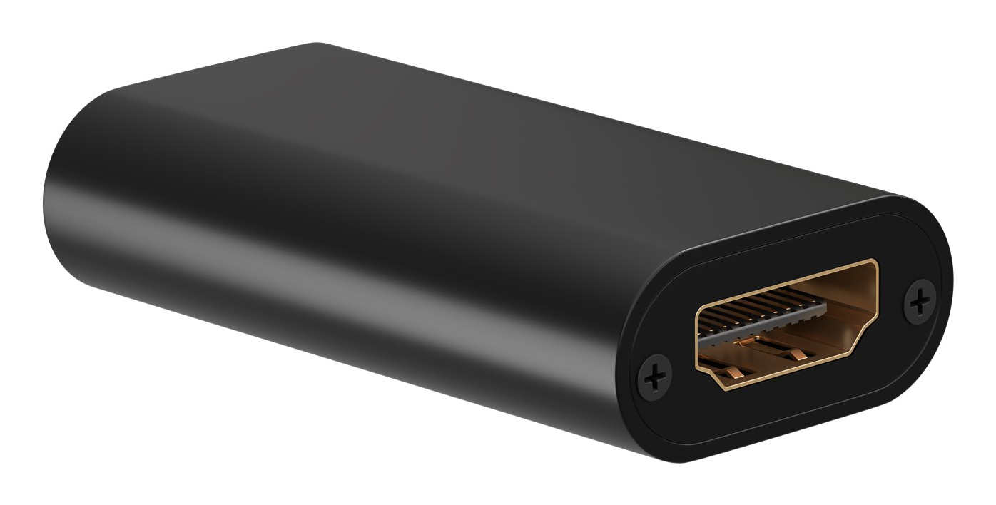 58491.jpg GOOBAY HDMI repeater 58491, 4K/30Hz έως 30m, 1080p 3D έως 40m, μαύρο