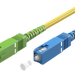GOOBAY καλώδιο οπτικής ίνας SC-APC 59658, Singlemode OS2, 1m, κίτρινο