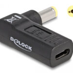 DELOCK αντάπτορας τροφοδοσίας laptop 60009, USB-C σε Acer 5.5x1.7mm, μαύρος