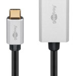 GOOBAY καλώδιο USB-C σε HDMI 60174, HDR, 8K, 4K/120Hz, 2m, μαύρο