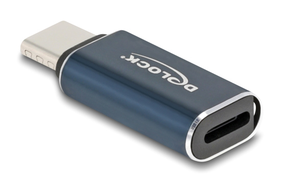 60688.jpg DELOCK αντάπτορας USB-C σε Lightning 60688, 35W, 480Mbps, ανθρακί