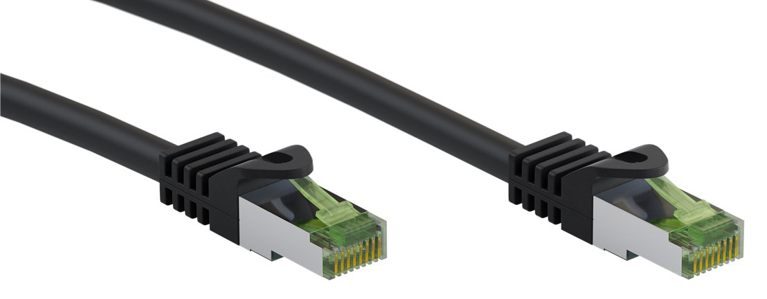 61094.jpg GOOBAY καλώδιο δικτύου 61094, CAT 8.1 S/FTP, copper, GHMT, 2m, μαύρο