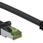 GOOBAY καλώδιο δικτύου 61099, CAT 8.1 S/FTP, copper, LSZH, 15m, μαύρο