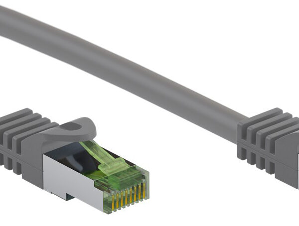 GOOBAY καλώδιο δικτύου 61114, CAT 8.1 S/FTP, copper, GHMT, 0.50m, γκρι