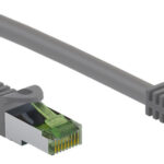 GOOBAY καλώδιο δικτύου 61118, CAT 8.1 S/FTP, copper, LSZH, 5m, γκρι