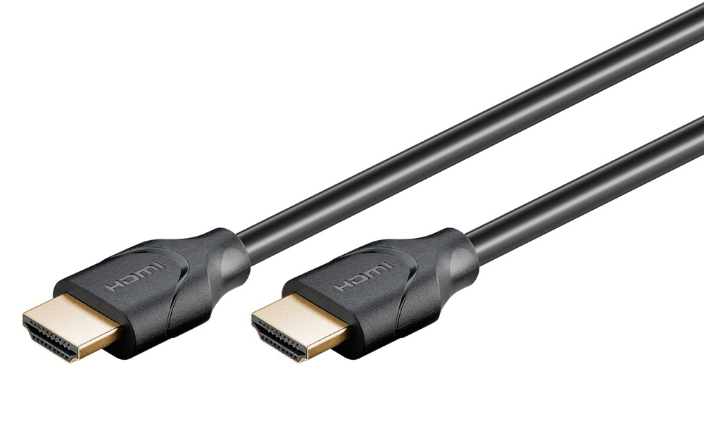 61639.jpg GOOBAY καλώδιο HDMI 2.1 61639, Ethernet ARC 8K/60Hz 48 Gbps, 1.5m, μαύρο