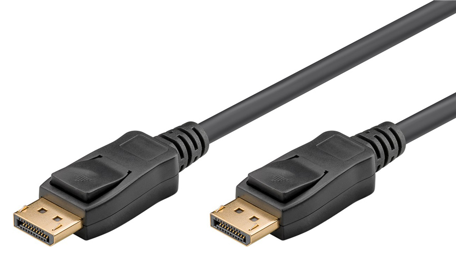 61698.jpg GOOBAY καλώδιο DisplayPort 61698, 8K/60Hz, 32.4 Gbps, 3m, μαύρο
